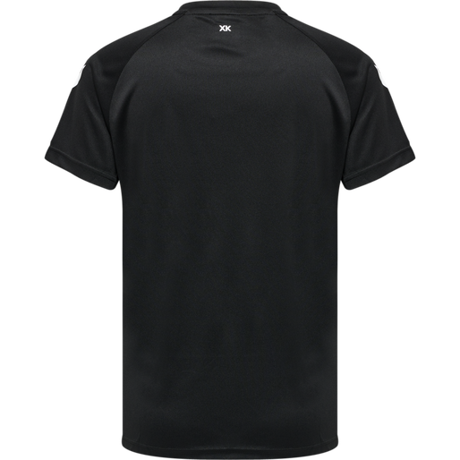 hmlCORE XK CORE POLY TEE  S/S WOMAN, BLACK hmlCORE XK CORE POLY TEE  S/S WOMAN, BLACK, packshot