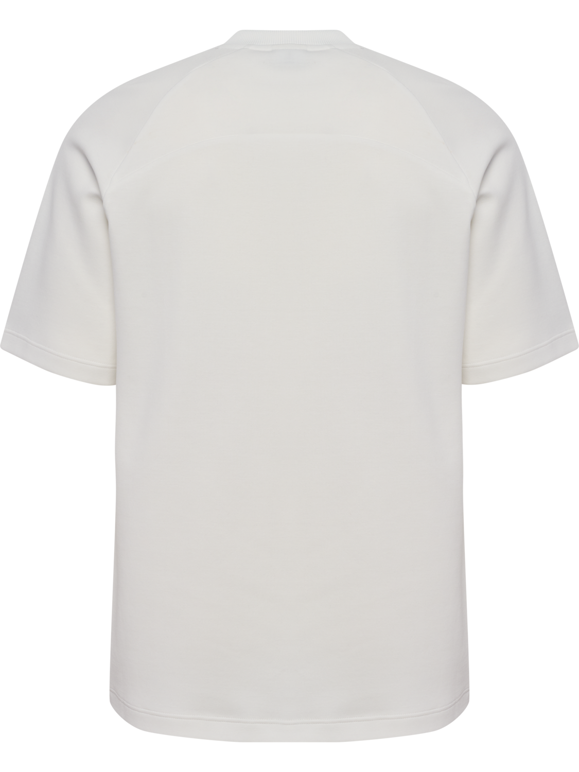 hmlROOT T-SHIRT S/S, BLANC DE BLANC/MARINE, packshot