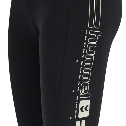 hmlLGC BLAIR MW TIGHTS, BLACK hmlLGC BLAIR MW TIGHTS, BLACK, packshot