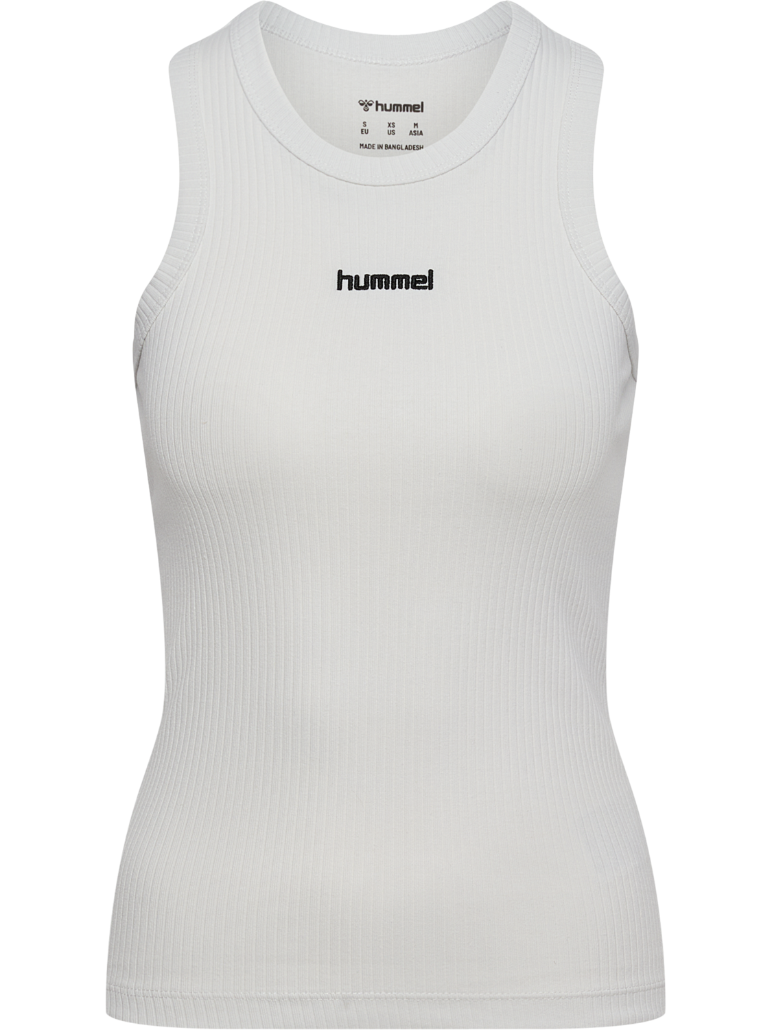 hmlFOUNDATION RIB TANK TOP, BLANC DE BLANC, packshot