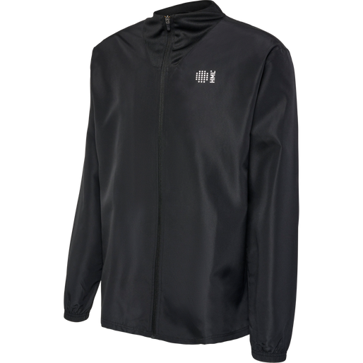 hmlCOURT WOVEN JACKET, BLACK, packshot