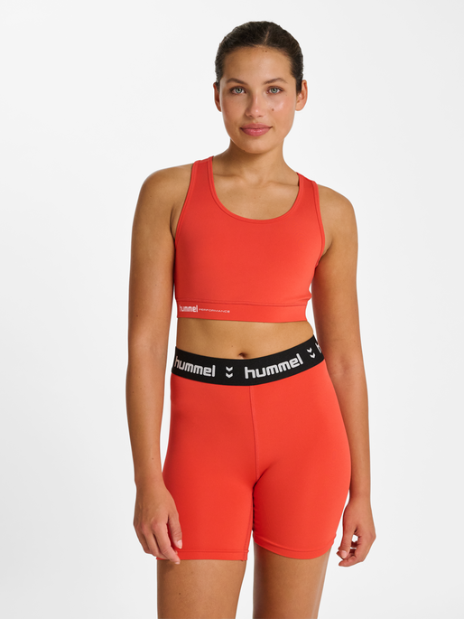 hmlPULSE LIGHT SUPPORT BRA, CAYENNE, model