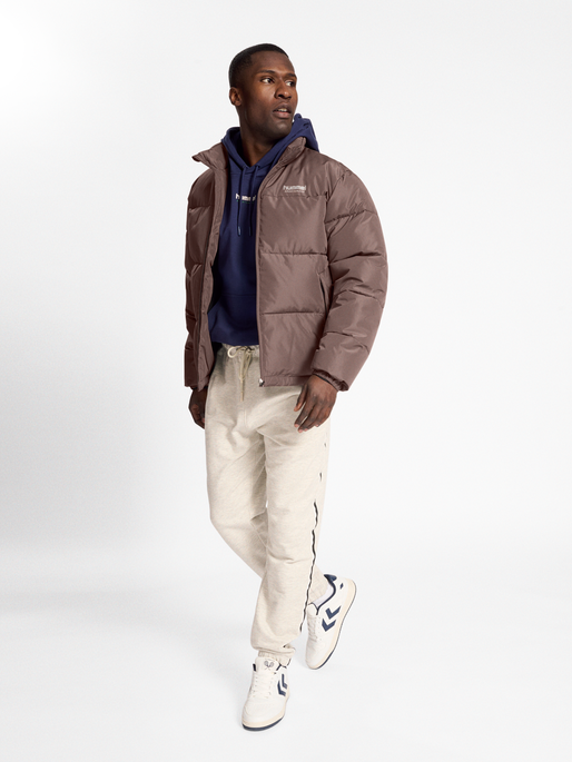 hmlLGC ROBERT PUFF JACKET, IRON, model