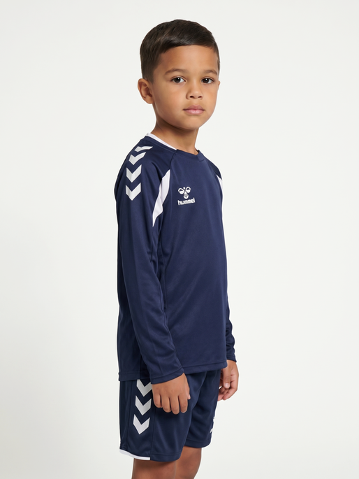 hmlCORE 2.0 JERSEY L/S KIDS, MARINE/WHITE, model