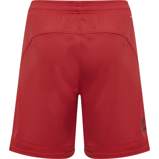 hmlLEAD POLY SHORTS, TRUE RED, packshot