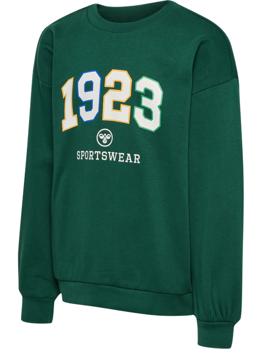 hmlKASON SWEATSHIRT, RAIN FOREST, packshot