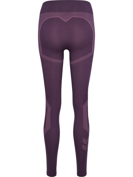 hmlMT POWER SEAMLESS MW TIGHTS, PLUM PERFECT, packshot