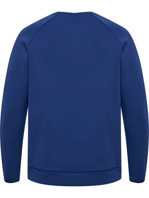 hmlTECH FLEECE REGULAR CREW, ESTATE BLUE hmlTECH FLEECE REGULAR CREW, ESTATE BLUE, packshot