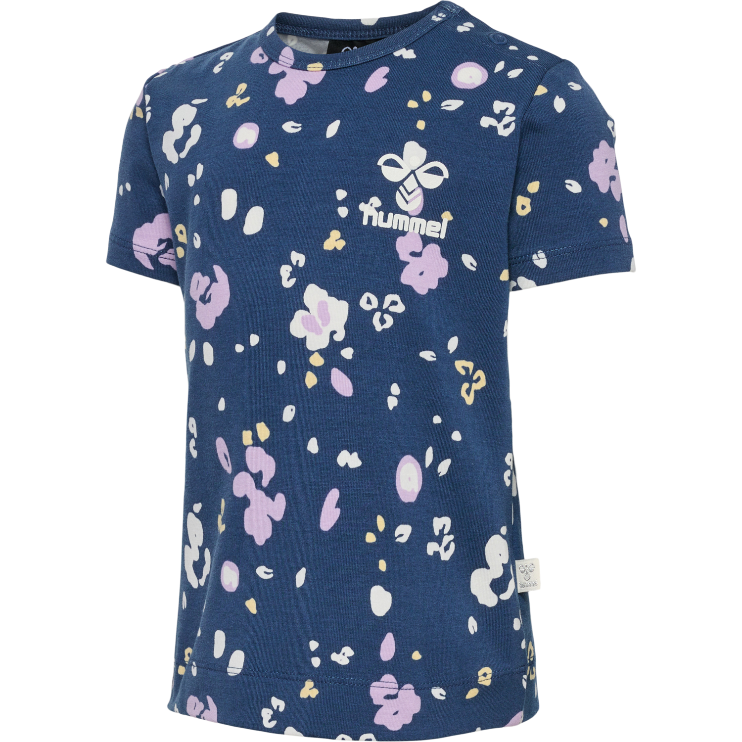 hmlHAPPY T-SHIRT S/S, SARGASSO SEA, packshot