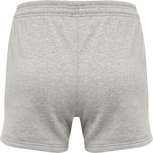 hmlRED BASIC SWEAT SHORTS KIDS, GREY MELANGE, packshot