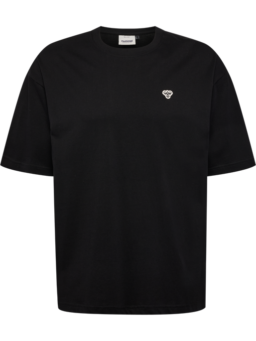 hmlLOOSE T-SHIRT BEE S/S, BLACK hmlLOOSE T-SHIRT BEE S/S, BLACK, packshot