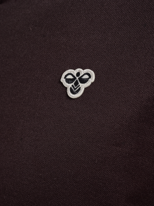 hmlARCHIVE REGULAR POLY ZIP JACKET, CHOCOLATE PLUM/CHOCOLATE PLUM, packshot