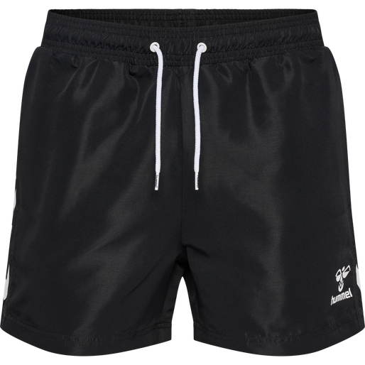 hmlLGC FRANK BOARD SHORTS, BLACK, packshot