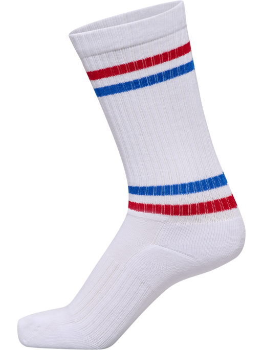 hml3-PACK SOCKS CHEVRON HIGH RETRO, WHITE/BARBADOSCHERRY/EDEN/SKYD hml3-PACK SOCKS CHEVRON HIGH RETRO, WHITE/BARBADOSCHERRY/EDEN/SKYD, packshot