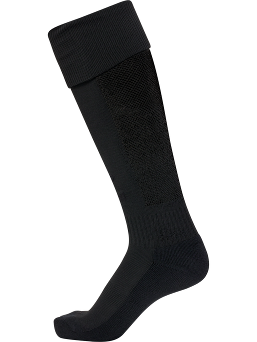 hmlESSENTIAL FOOTBALL SOCKS, BLACK/BLACK hmlESSENTIAL FOOTBALL SOCKS, BLACK/BLACK, packshot