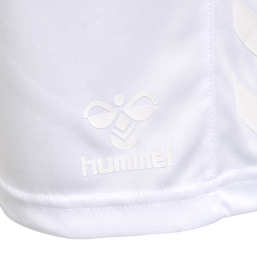 hmlCORE XK POLY SHORTS KIDS, WHITE/WHITE, packshot
