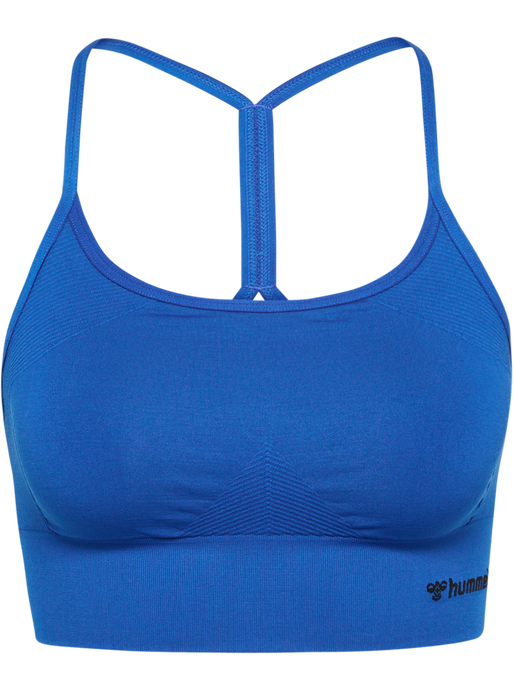 hmlTIFFY SEAMLESS SPORTS TOP, OLYMPIAN BLUE hmlTIFFY SEAMLESS SPORTS TOP, OLYMPIAN BLUE, packshot