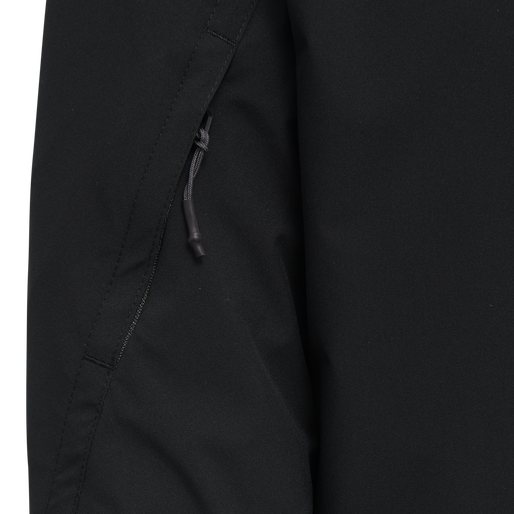 hmlNORTH PARKA JACKET WOMAN, BLACK/ASPHALT, packshot