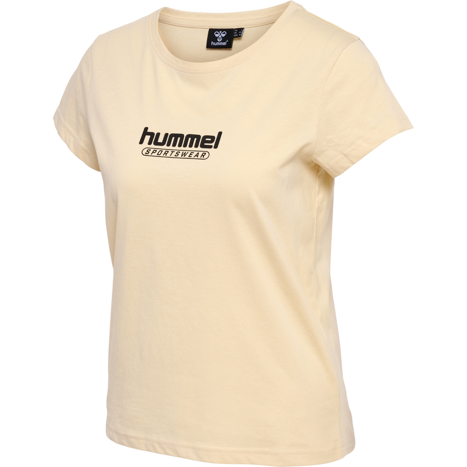 hmlBOOSTER WOMAN T-SHIRT, WOOD ASH, packshot