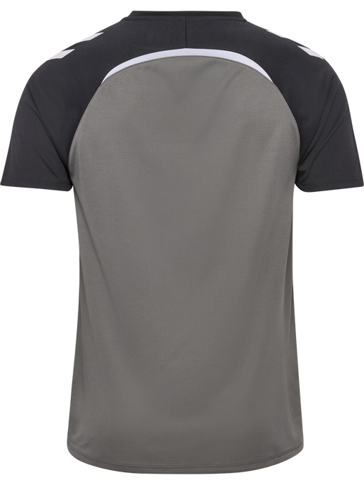 hmlLEAD 2.0 JERSEY S/S, STEEL GRAY/ASPHALT hmlLEAD 2.0 JERSEY S/S, STEEL GRAY/ASPHALT, packshot