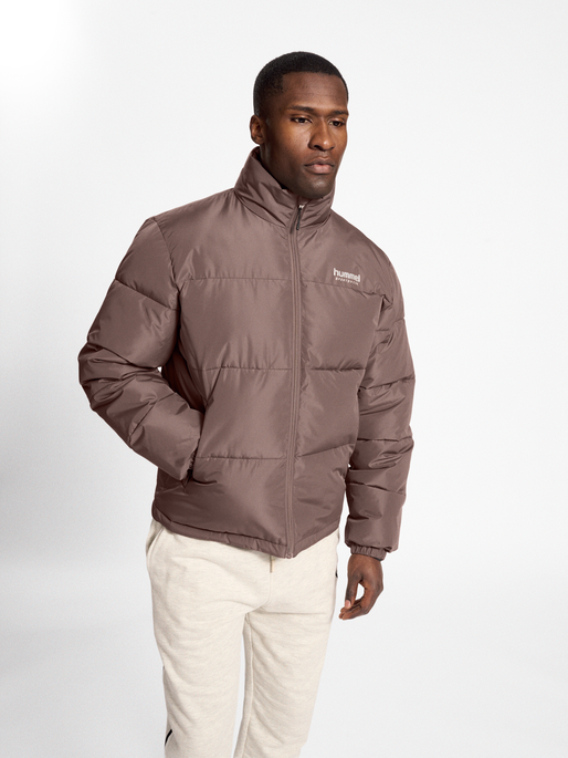 hmlLGC ROBERT PUFF JACKET, IRON, model