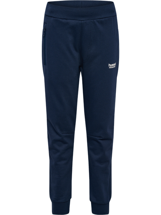 hmlJR REGULAR ADJ WAIST PANTS, DRESS BLUES hmlJR REGULAR ADJ WAIST PANTS, DRESS BLUES, packshot