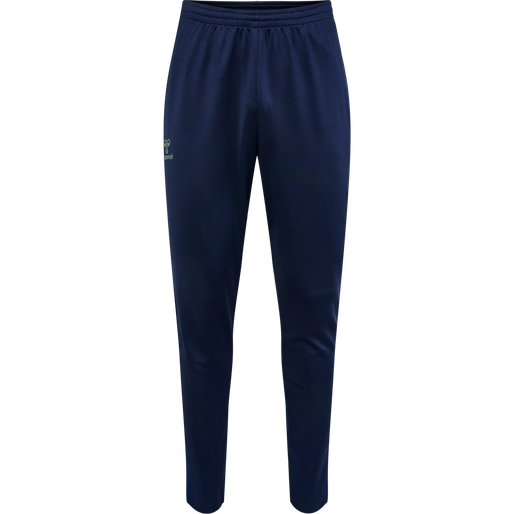 hmlSTALTIC TRAINING PANTS, MARINE/DUCK GREEN, packshot