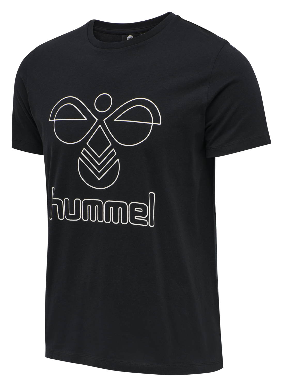 hmlPETER T-SHIRT S/S, BLACK, packshot