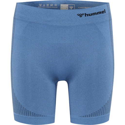 hmlSHAPING SEAMLESS MW SHORTS, MARINA, packshot