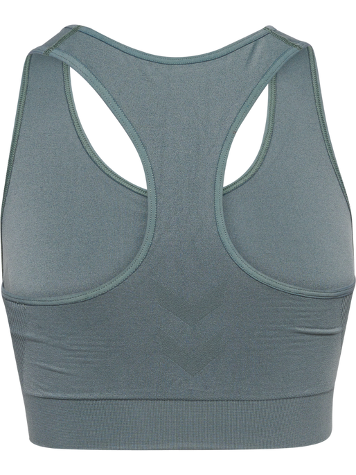 hmlTIF SEAMLESS SPORTS TOP, BALSAM GREEN hmlTIF SEAMLESS SPORTS TOP, BALSAM GREEN, packshot
