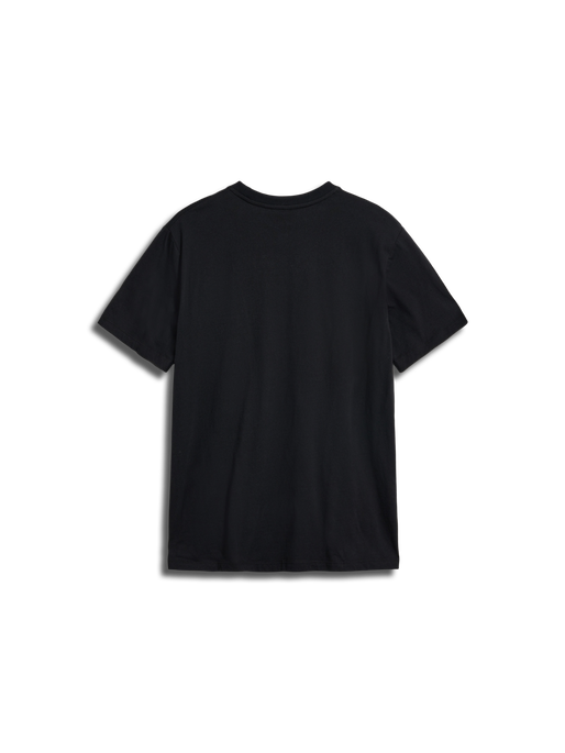 hmlHIVE OWEN T-SHIRT, BLACK, packshot