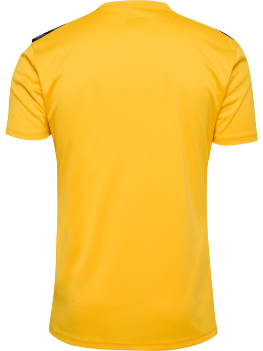 hmlAUTHENTIC PL JERSEY S/S, SPORTS YELLOW/TRUE BLUE, packshot