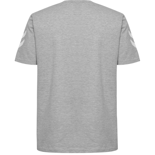HMLGO KIDS COTTON T-SHIRT S/S, GREY MELANGE, packshot
