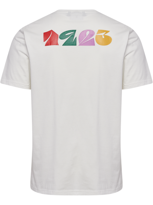 hmlREGULAR GRAPHIC TEE S/S, WHITE/BLACK hmlREGULAR GRAPHIC TEE S/S, WHITE/BLACK, packshot