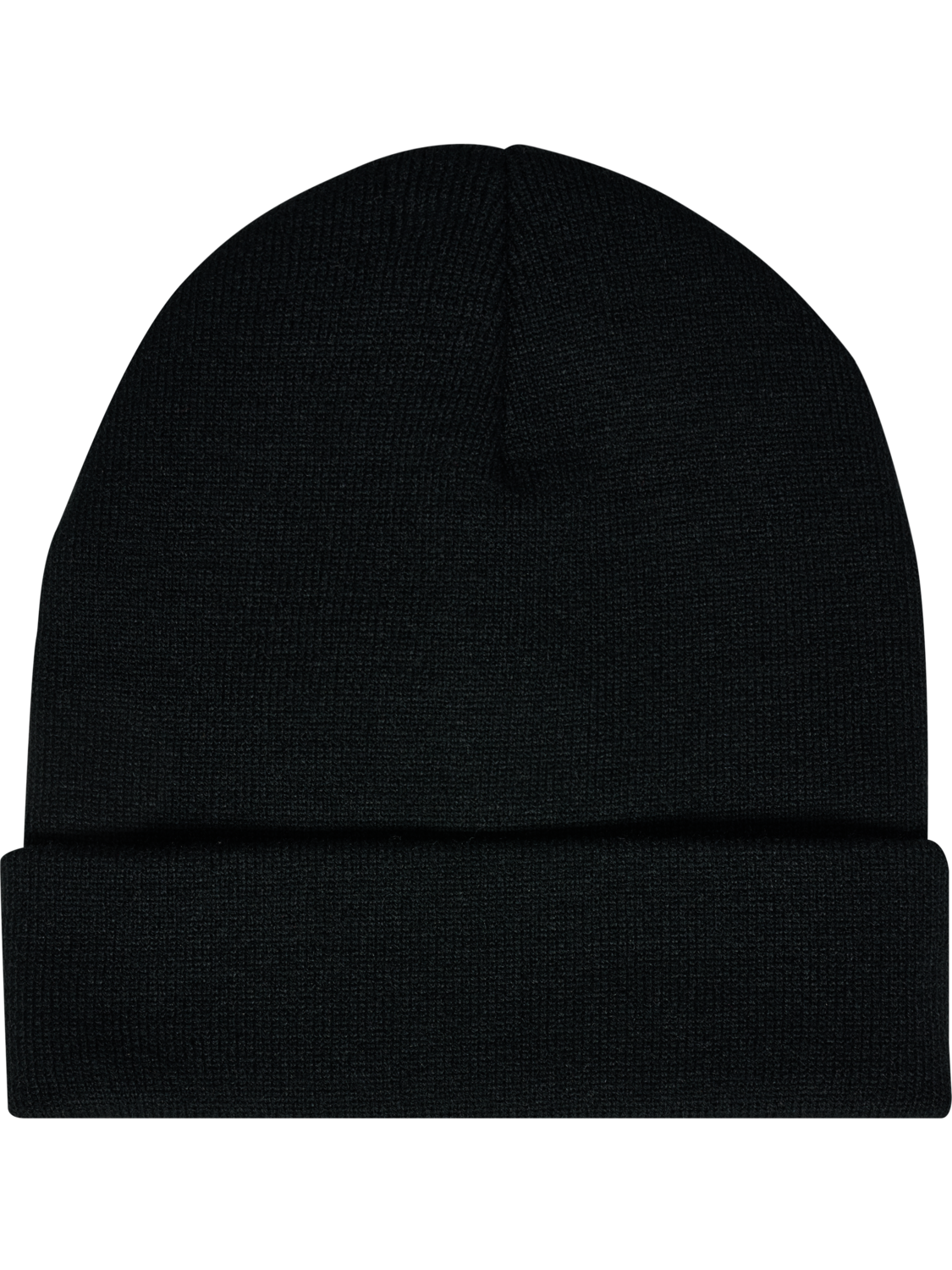 hmlJR KNIT BEANIE, BLACK, packshot