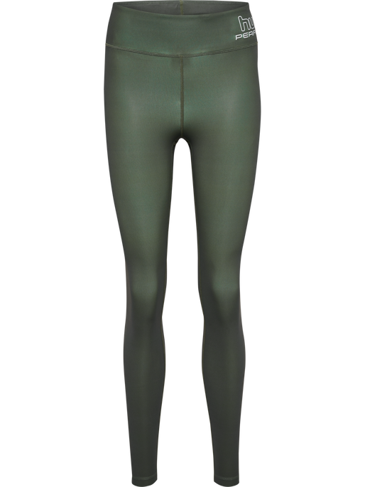 hmlTE FUNDAMENTAL MID WAIST TIGHTS, CLIMBING IVY, packshot