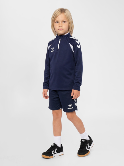 hmlCORE 2.0 HALF ZIP KIDS, MARINE/WHITE, model