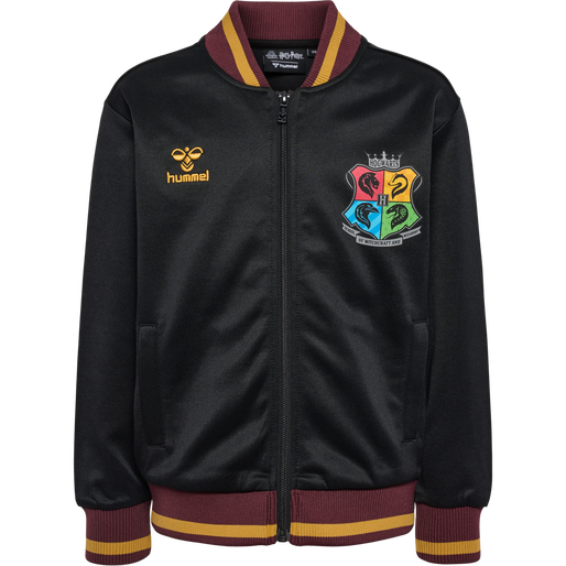 hmlHARRY POTTER ZIP JACKET, BLACK, packshot