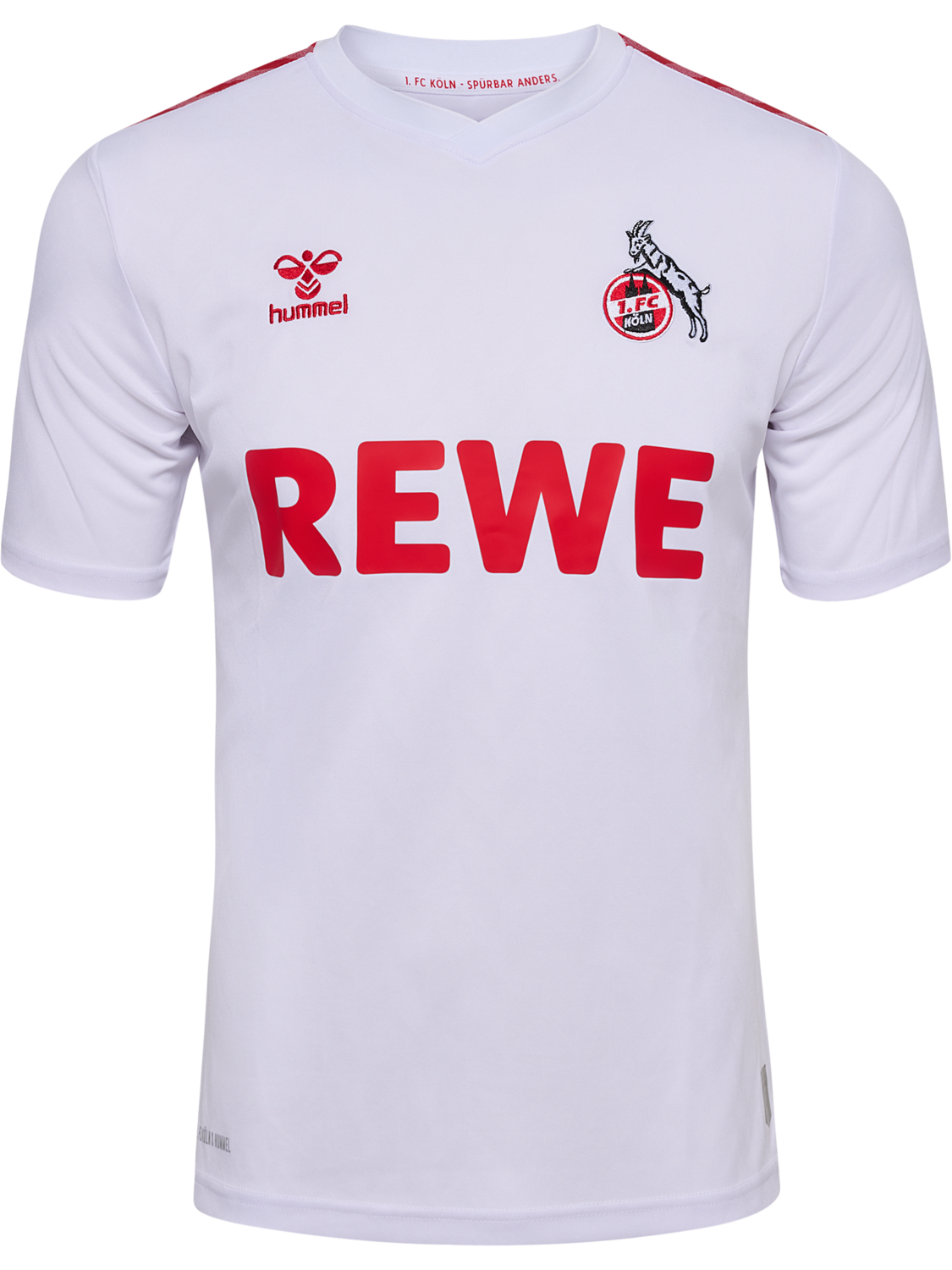 1FCK 23/24 HOME JERSEY S/S KIDS, WHITE/TRUE RED, packshot