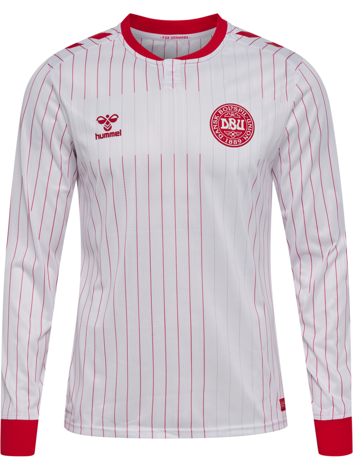 DBU 26 AWAY JERSEY L/S PRO, WHITE, packshot