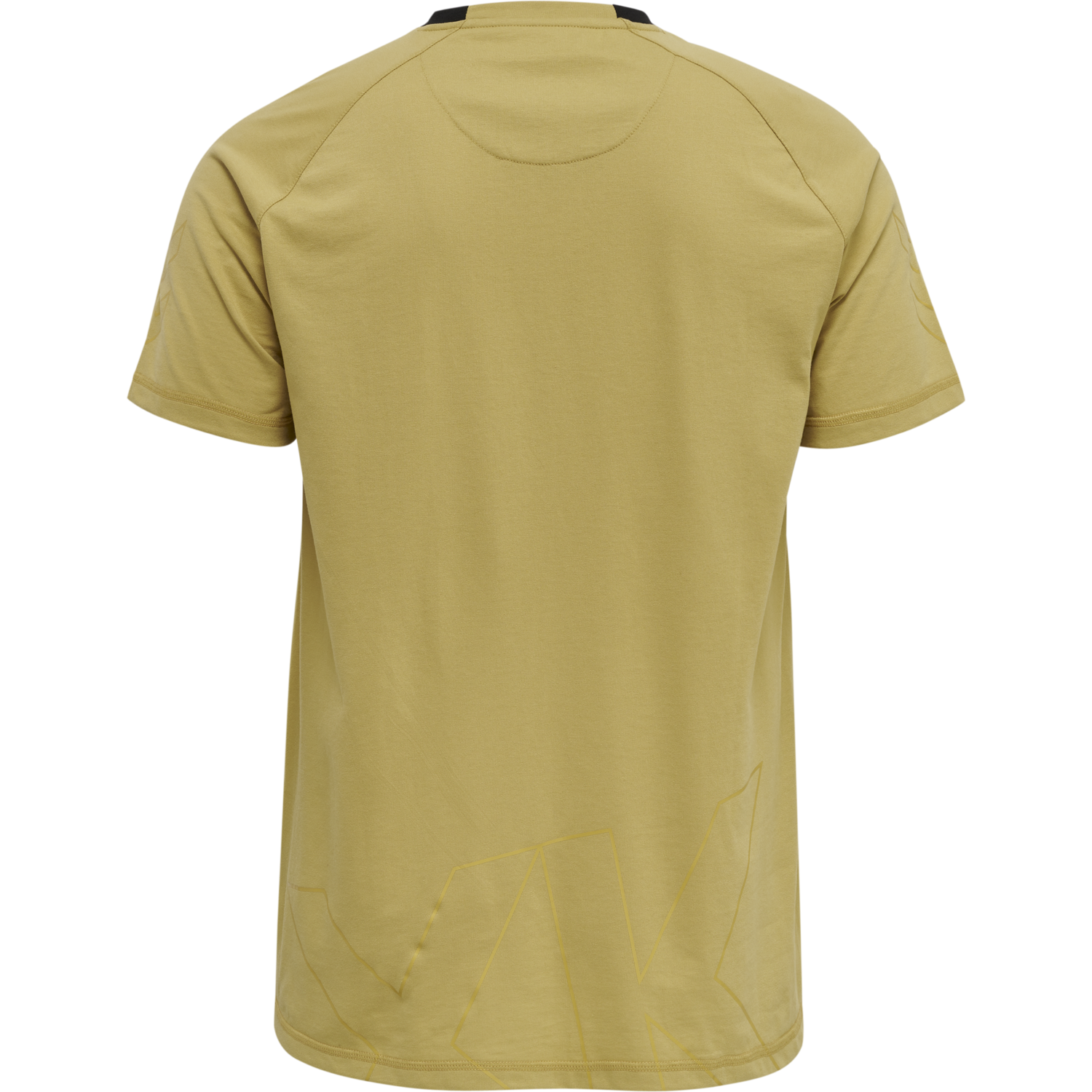 hmlCIMA XK T-SHIRT S/S, ANTIQUE GOLD, packshot