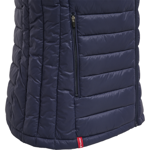 hmlRED QUILTED WAISTCOAT WOMAN, MARINE, packshot
