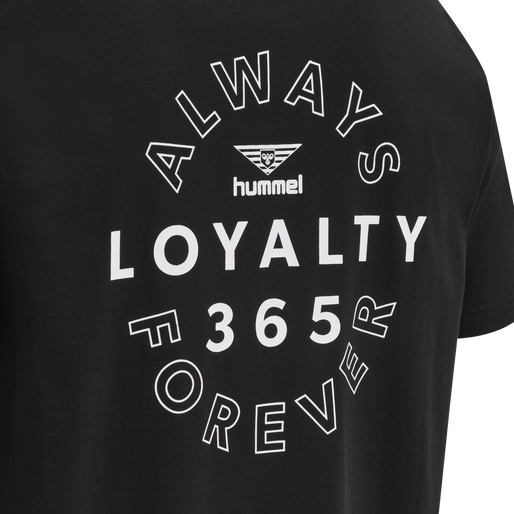 hmlLGC 365 T-SHIRT, BLACK, packshot