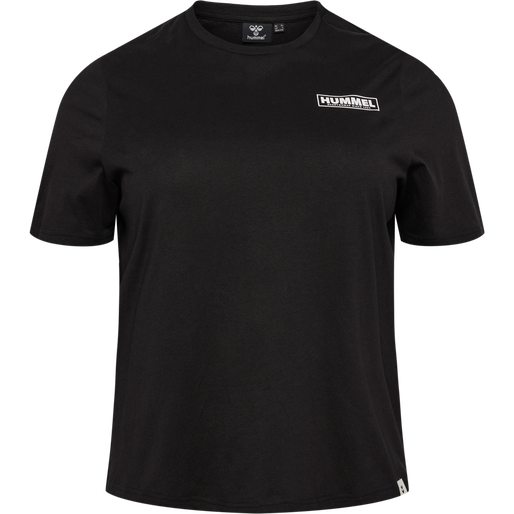 hmlLEGACY WO REGULAR T-SHIRT PLUS, BLACK, packshot