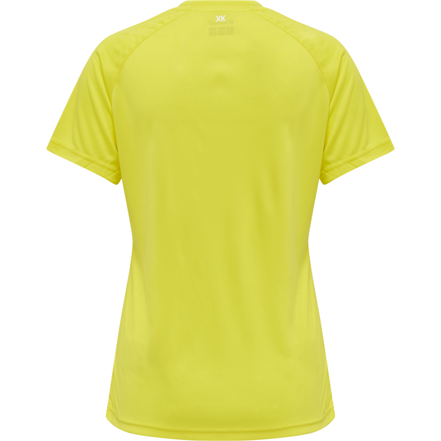 hmlCORE XK CORE POLY TEE  S/S WOMAN, BLAZING YELLOW, packshot