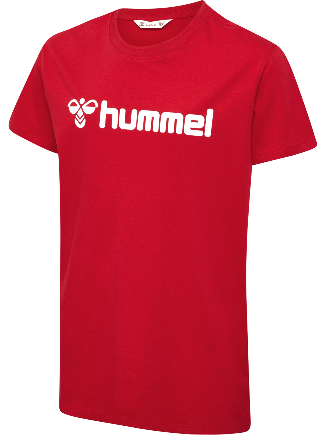 hmlGO 2.0 LOGO T-SHIRT S/S KIDS, TRUE RED, packshot