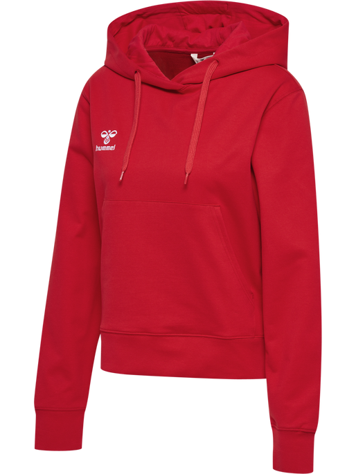 hmlGO 2.0 HOODIE WOMAN, TRUE RED, packshot