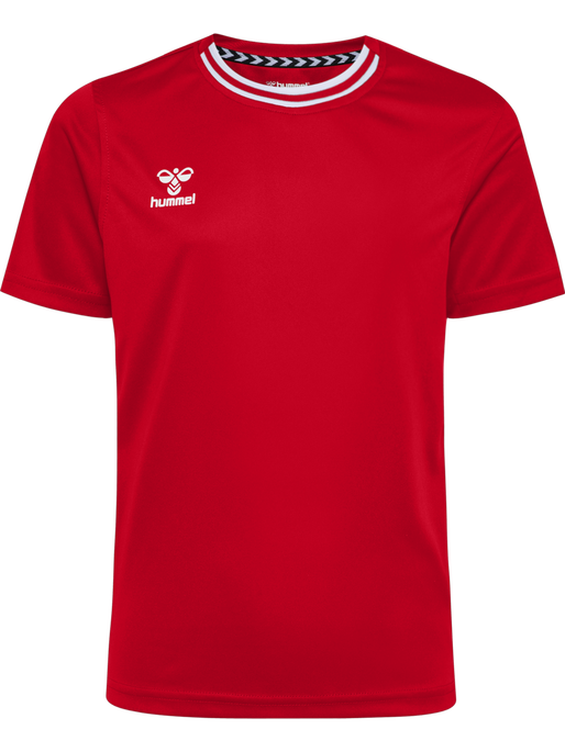 PLAYFUL SS JERSEY KIDS, TRUE RED, packshot