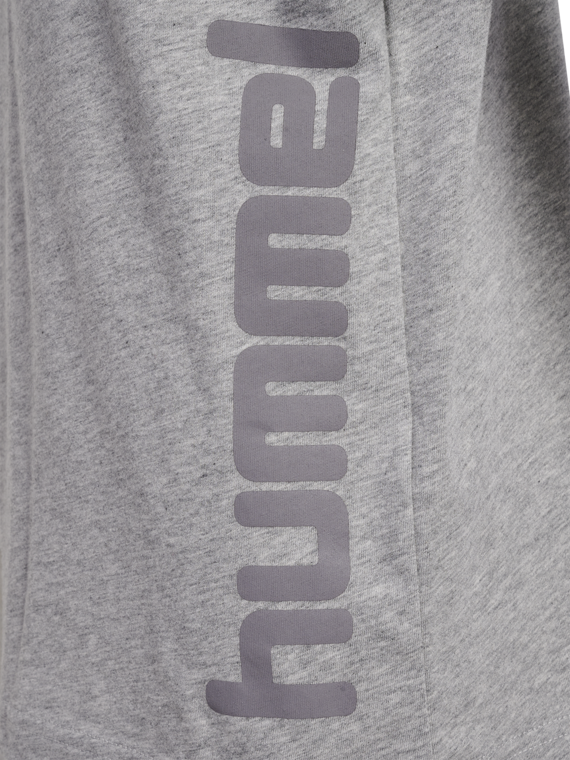 hmlPRINT T-SHIRT S/S, GREY MELANGE, packshot