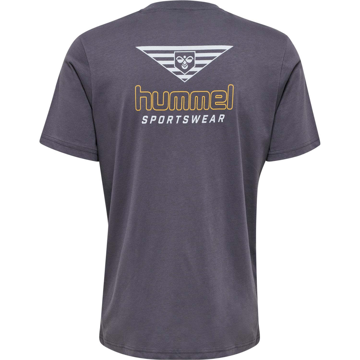 hmlLGC DAVID T-SHIRT, BLACKENED PEARL, packshot